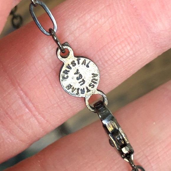 Pink Crystal Crown Necklace - Picture 7 of 9